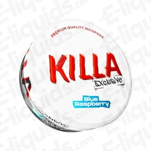 Killa Exclusive Blue raspberry Nicotine Pouch