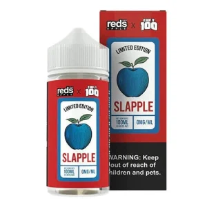 Reds x Keep It 100 E-Liquid - Slapple - 100ml | Only $14.99