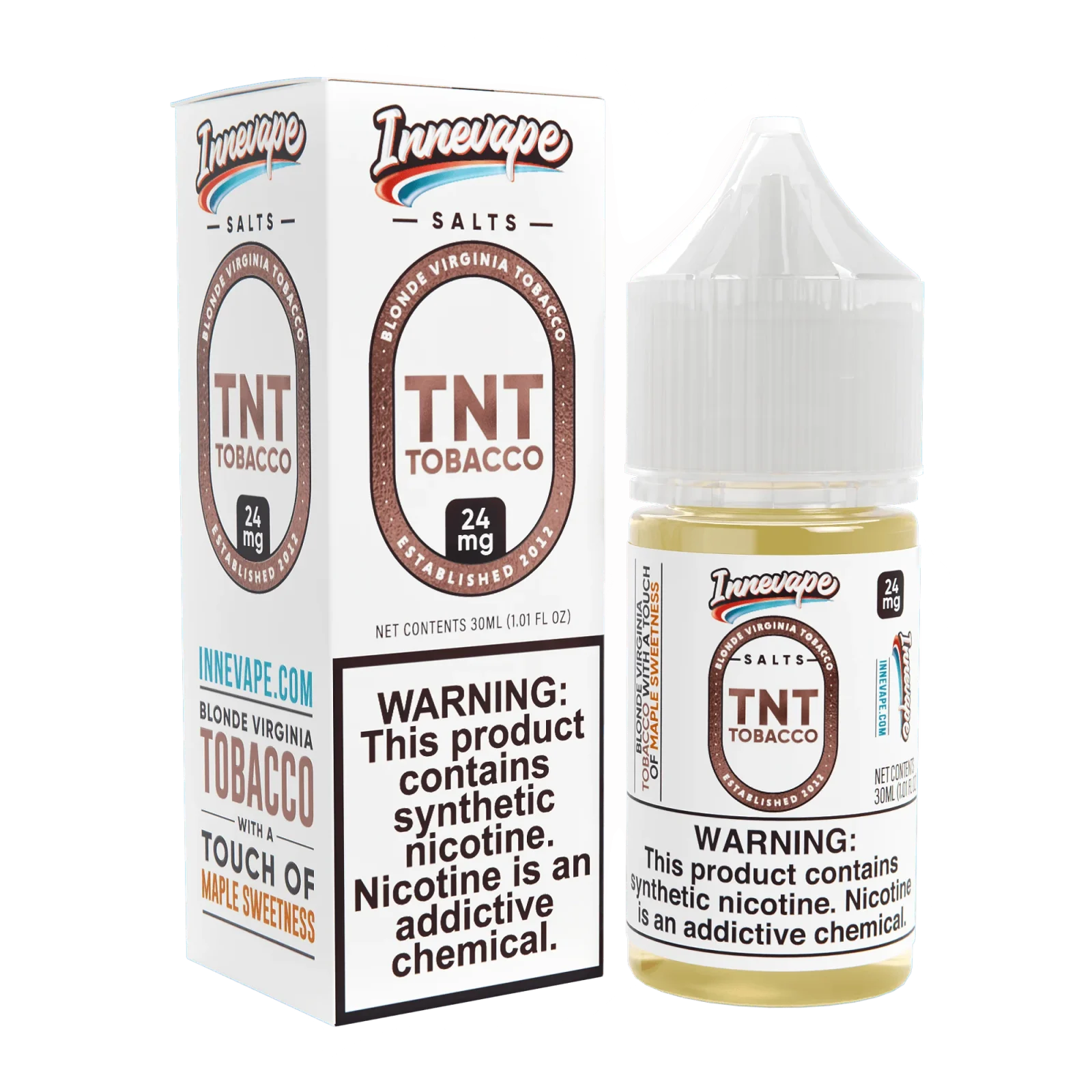 TNT Tobacco SALT - Innevape E-Liquids - 30mL