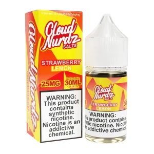 Strawberry Lemon SALT - Cloud Nurdz - 30mL
