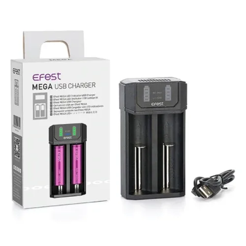 Efest Mega USB Charger 2-bay
