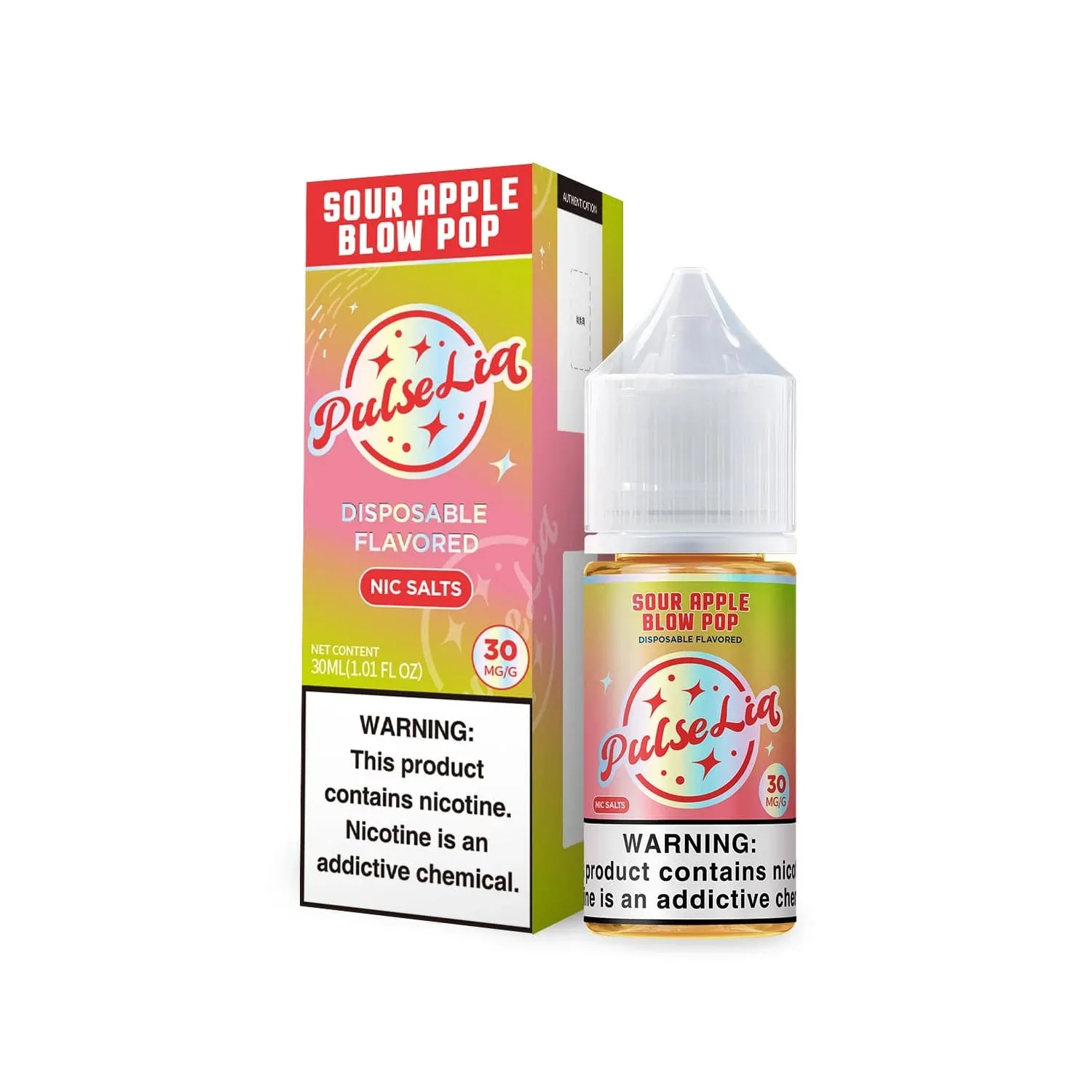 Sour Apple Blow Pop/B-Burst SALT - Pulse Liq by Geek Bar - 30mL