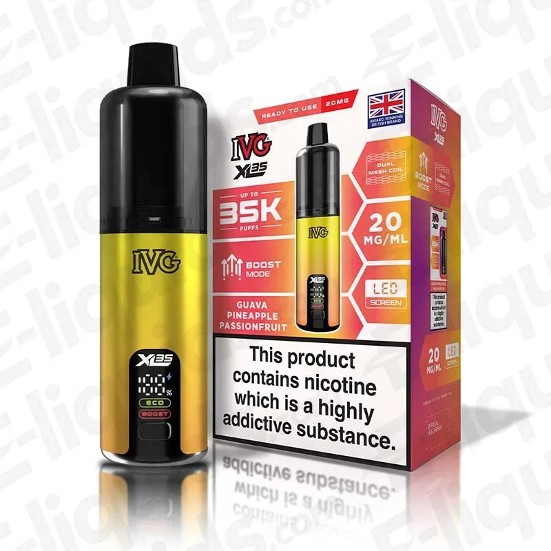IVG XL 35K Guava Pineapple Passionfruit Prefilled Pod Kit
