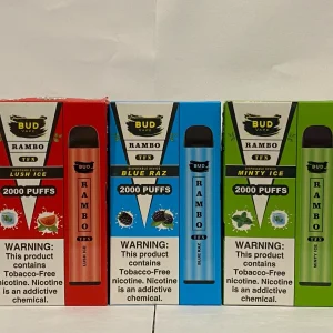 Bud Vape Rambo, 5% TFN Disposable Device