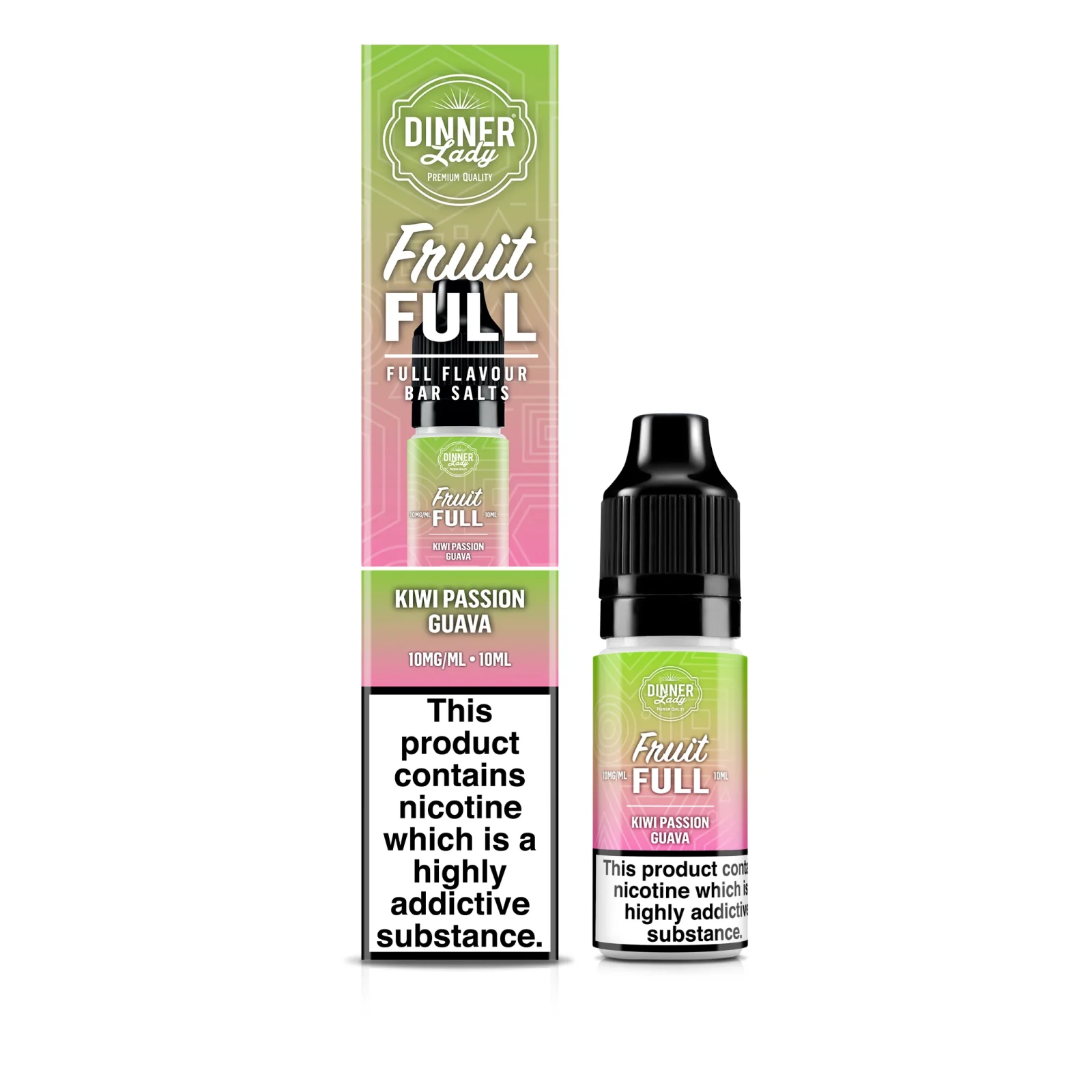 Dinner Lady FruitFull - Kiwi Passion Guava Bar Salt E-Liquid - Image 2