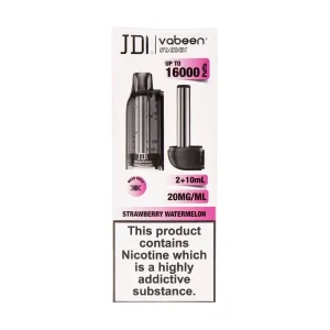 Strawberry Watermelon Vabeen Starmix 16000 Prefilled Pod + Refill by JDI