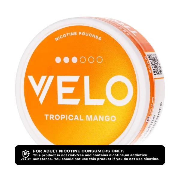 Tropical Mango Nicotine Pouches by VELO