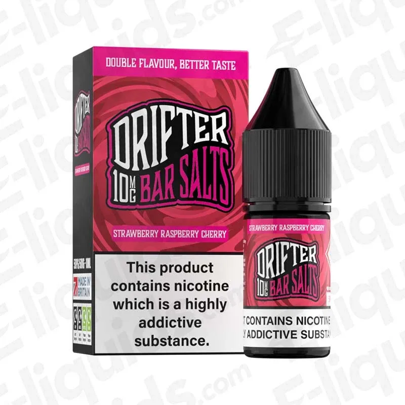 Drifter Bar Salts Strawberry Raspberry Cherry Nic Salt - Image 2