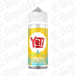 Yeti Summit Series 100ml Shortfill Pineapple Ice Vape Juice