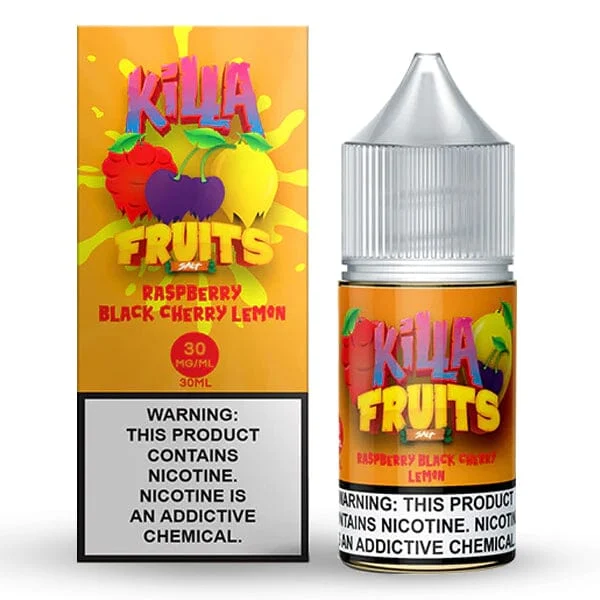 Raspberry Black Cherry by Killa Fruits Salt Max TFN Salts 30mL