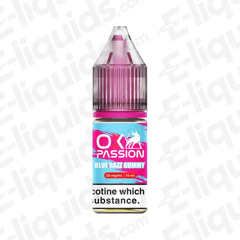 OXVA OX Passion Blue Razz Gummy Nic Salt - Image 2