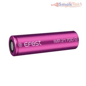 Efest Purple IMR 21700 3700mAh 3.7V 35A High Drain Battery - Flat Top