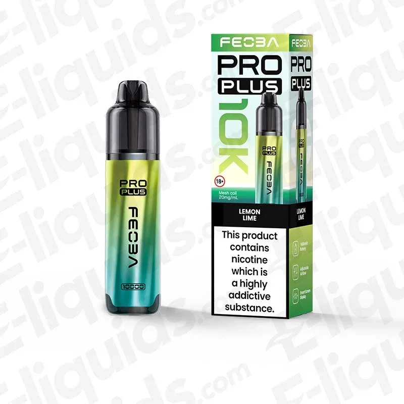 Feoba Pro Plus Lemon Lime Prefilled Pod Kit