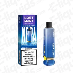 Lost Mary NERA 15K Blueberry Cherry Cranberry Prefilled Pod