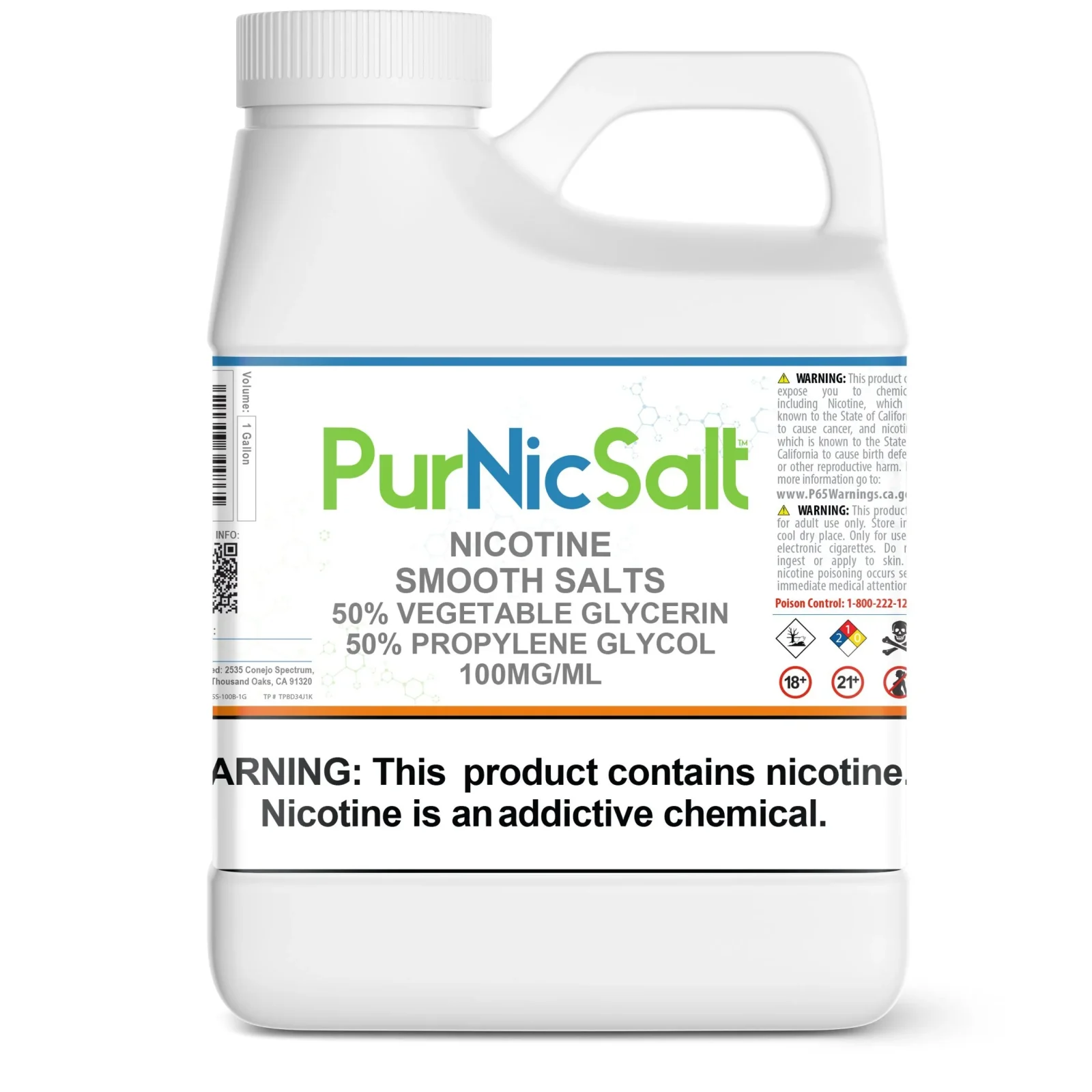 PurNic™ Smooth Nicotine Salt 100mg/mL - Image 2