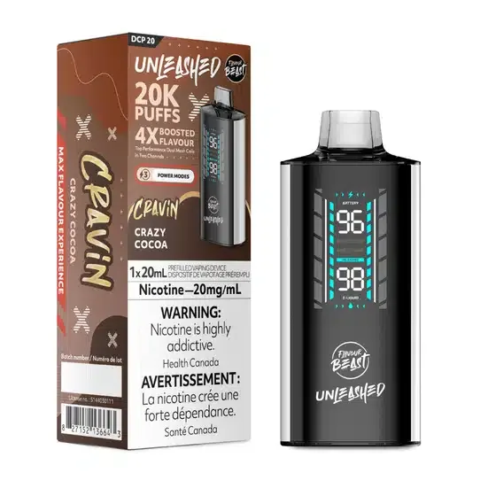 Flavour Beast Unleashed DCP 20K Disposable Crazy Cocoa