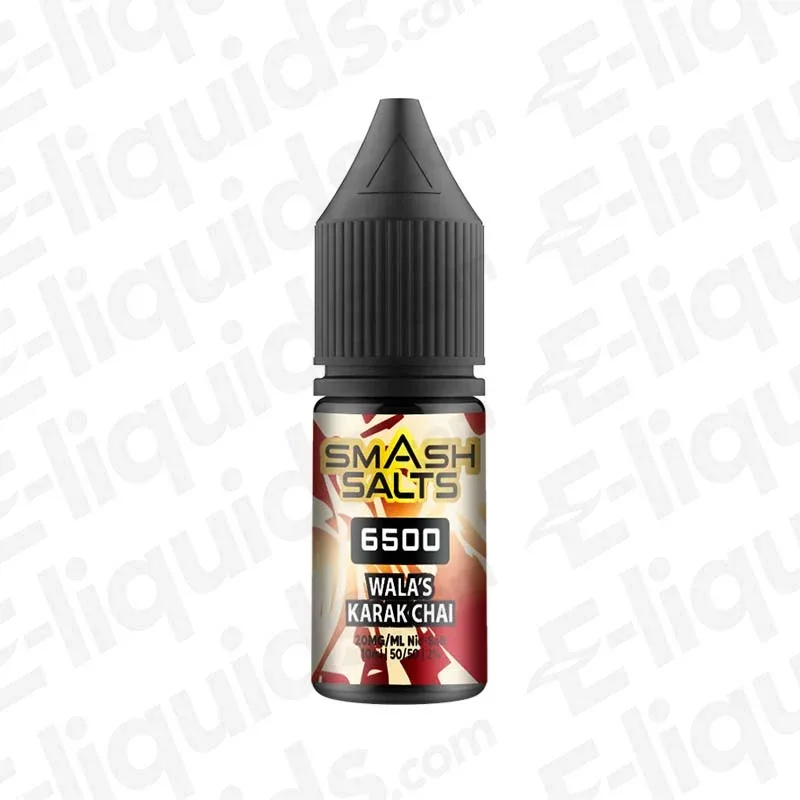 Smash Salts 6500 Wala's Karak Chai Nic Salt - Image 2