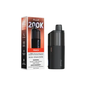 ALLO NUUD 200K Disposable Vape - Peach