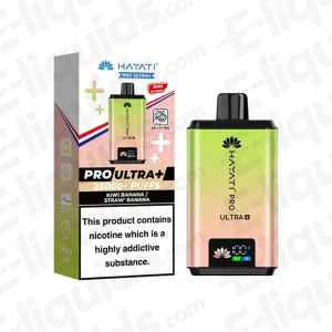 Hayati Pro Ultra+ 25K Kiwi Banana / Straw' Banana Prefilled Pod Kit