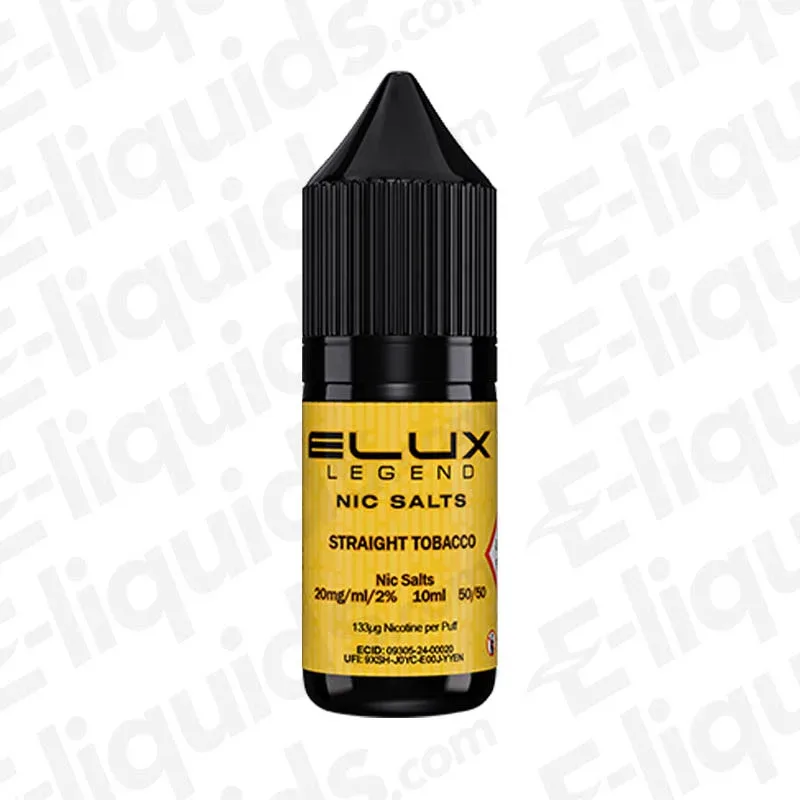 Elux Legend Straight Tobacco Nic Salt