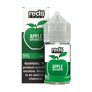 Apple Watermelon SALT - Red's Apple E-Juice by 7 Daze - 30mL