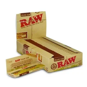 RAW King Size Slim Rolling Papers 50 Pack