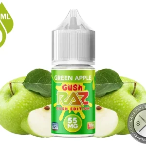 Green Apple Gush Pod Juice x RAZ Gush Salt 30ml