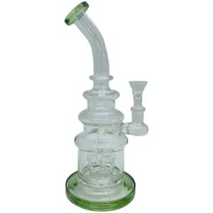 11" Bubble Glass Percolator Water Pipe