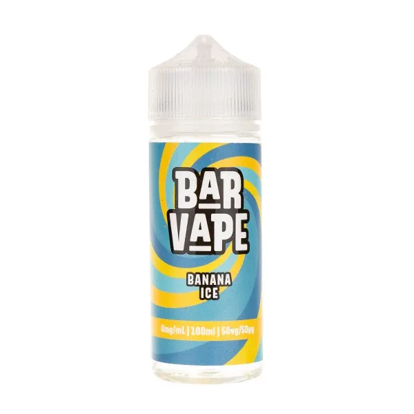 Banana Ice 100ml (50/50) Shortfill E-Liquid by Bar Vape