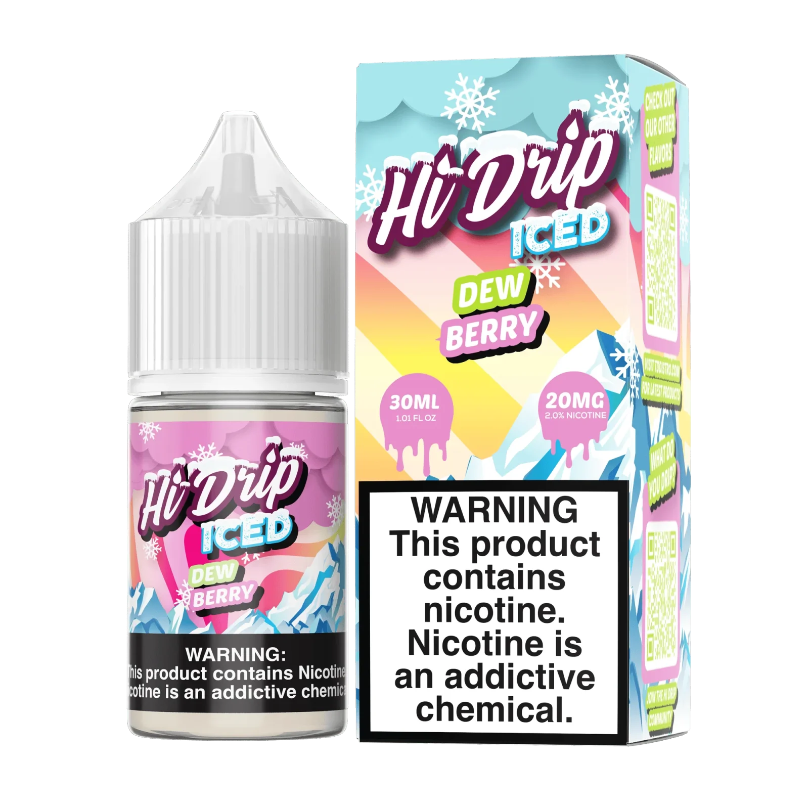 Dew Berry ICED SALT - Hi Drip - 30mL