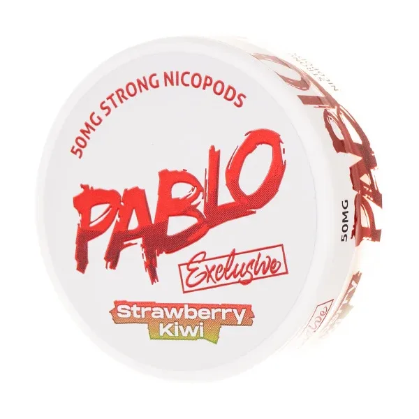 Exclusive Strawberry Kiwi Nicotine Pouches by Pablo