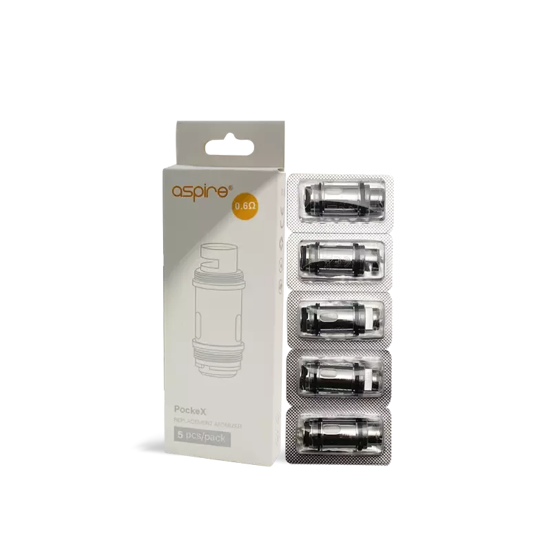 Aspire PockeX Replacement Coils (5 Pack)