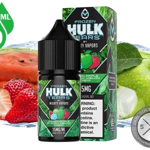 Frozen Green Apple Straw-Melon Chew Hulk Tears Salt 30ml