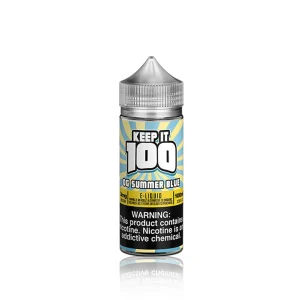 OG Summer Blue (Blue Slushie Lemonade) - Keep it 100 E Liquid - Breazy