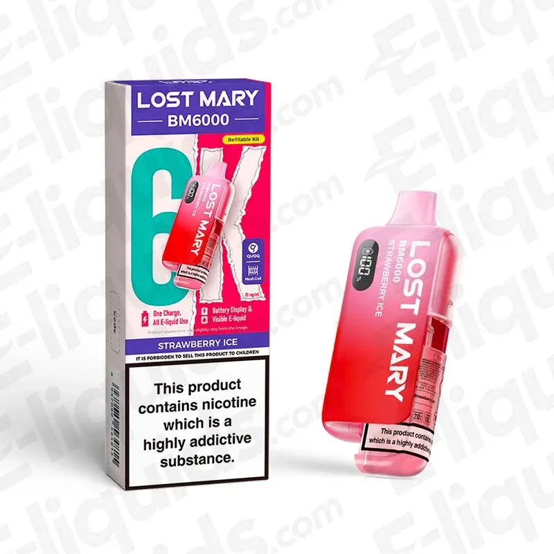 Lost Mary BM6000 Strawberry Ice Prefilled Pod Kit