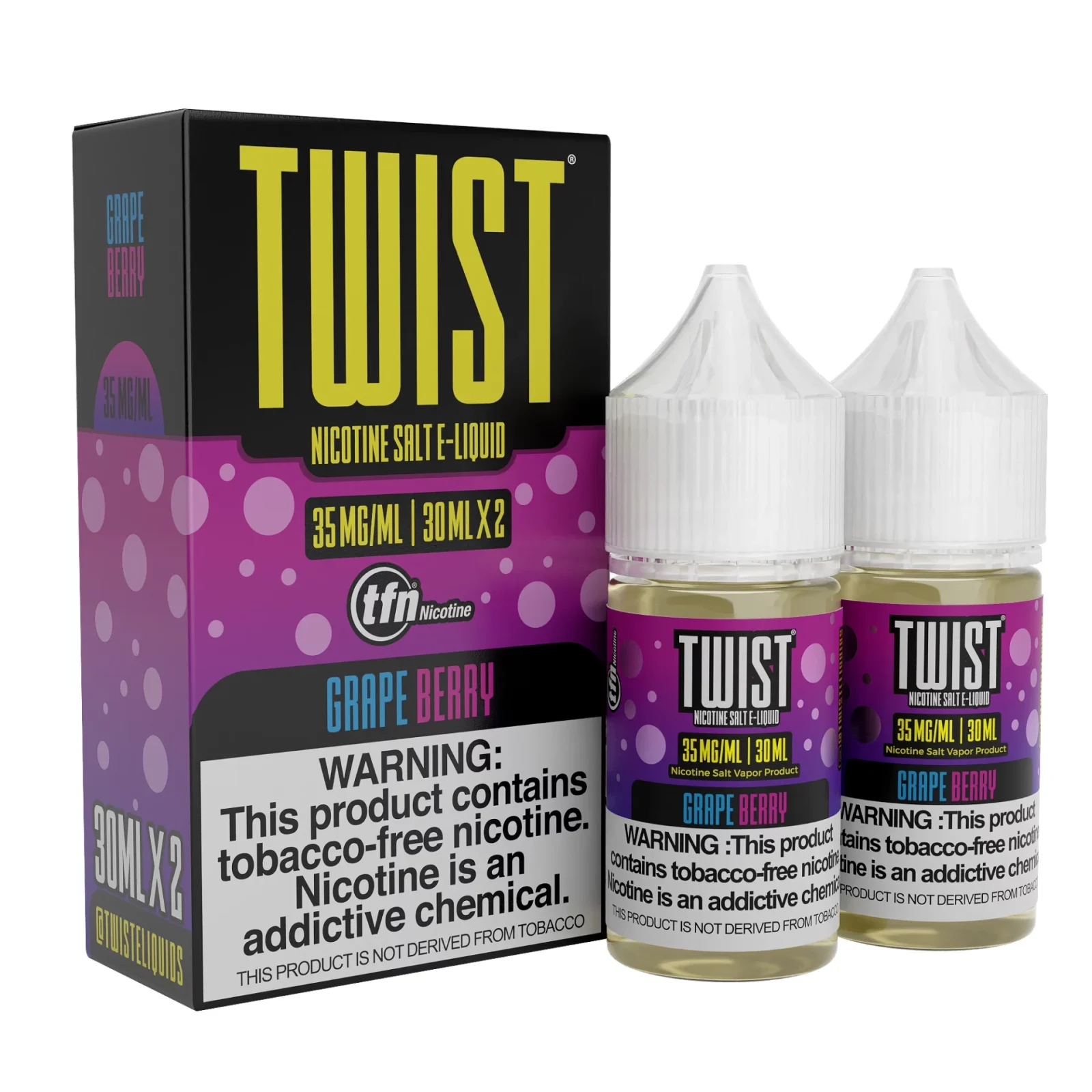 Grape Berry Mix Vape Juice by Twist (Purple Grape) - Image 2