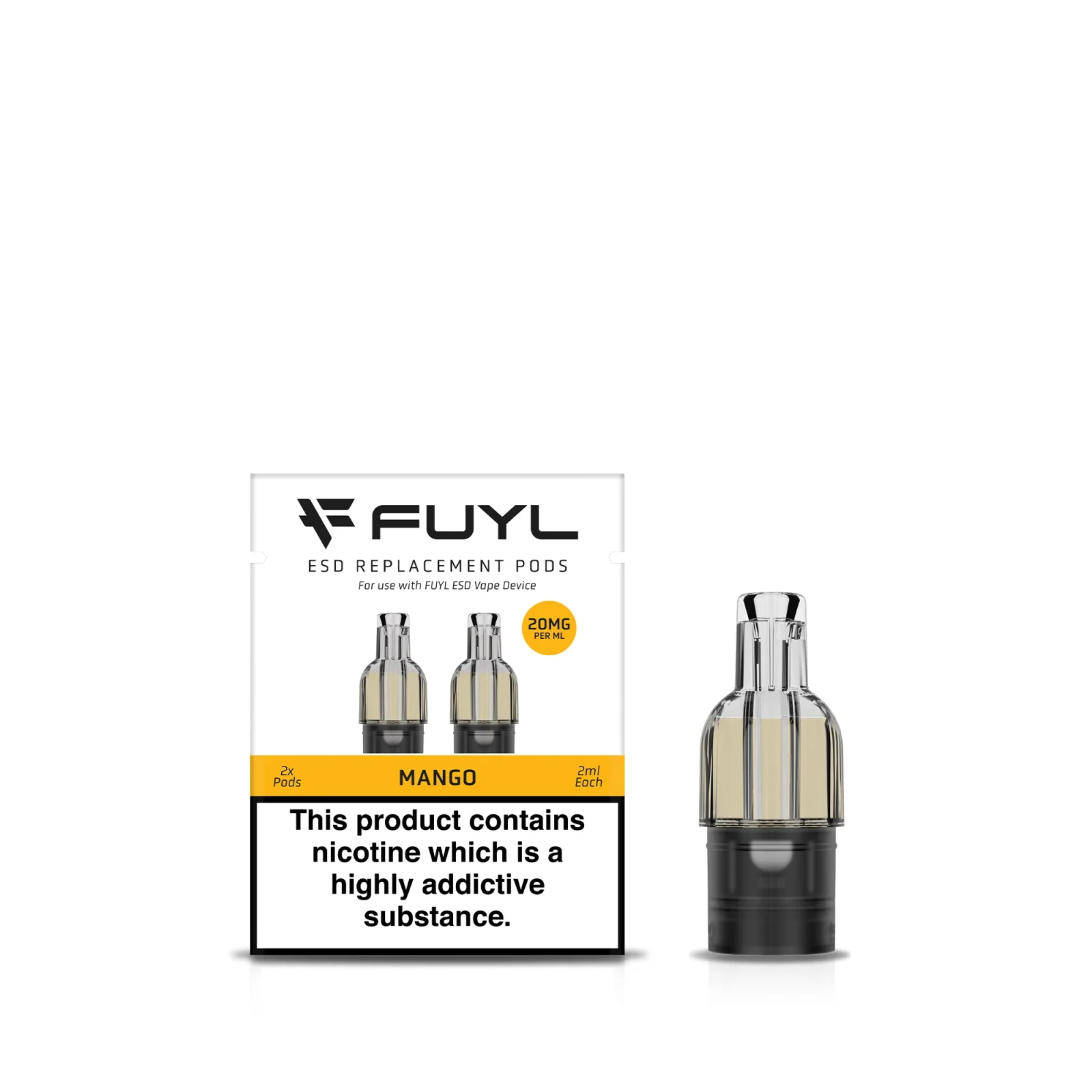2 Pack - Mango FUYL ESD Pods - Image 2