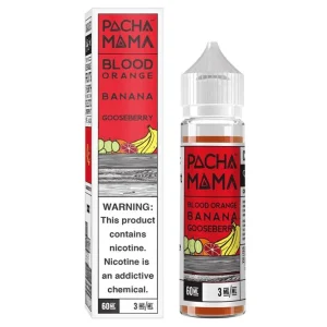 Pacha Mama Ejuice Blood Orange Banana Gooseberry