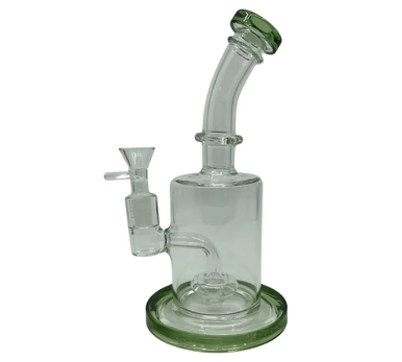 8" Glass Water Pipe with Showerhead Perc