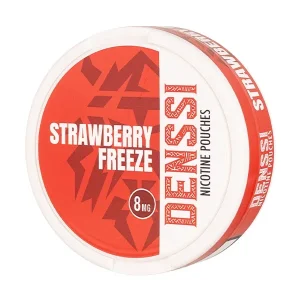 Strawberry Freeze Nicotine Pouches by Denssi