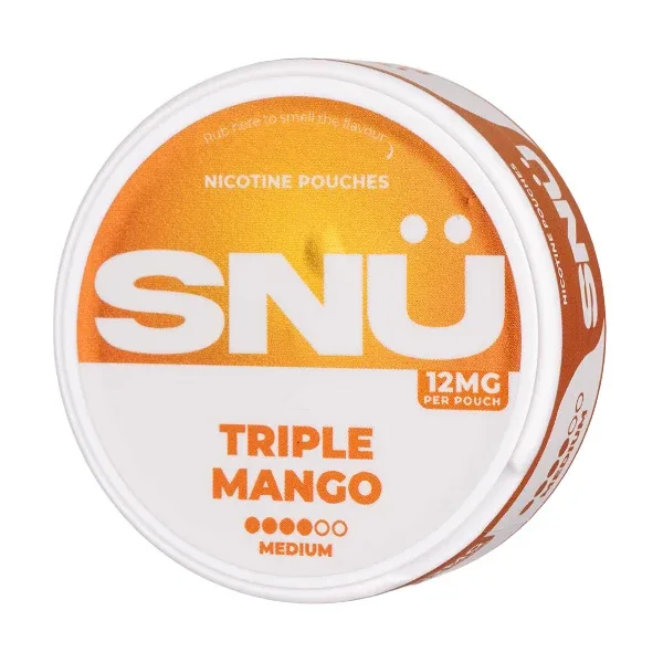 Triple Mango Nicotine Pouches by SNÜ