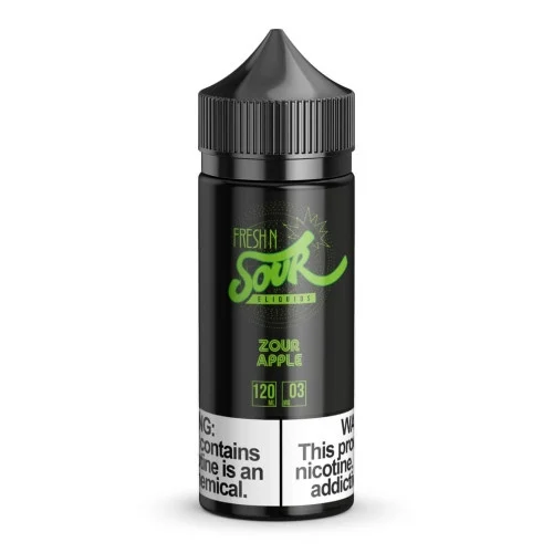 Fresh N Sour E-Liquid – Zour Apple – 100ml