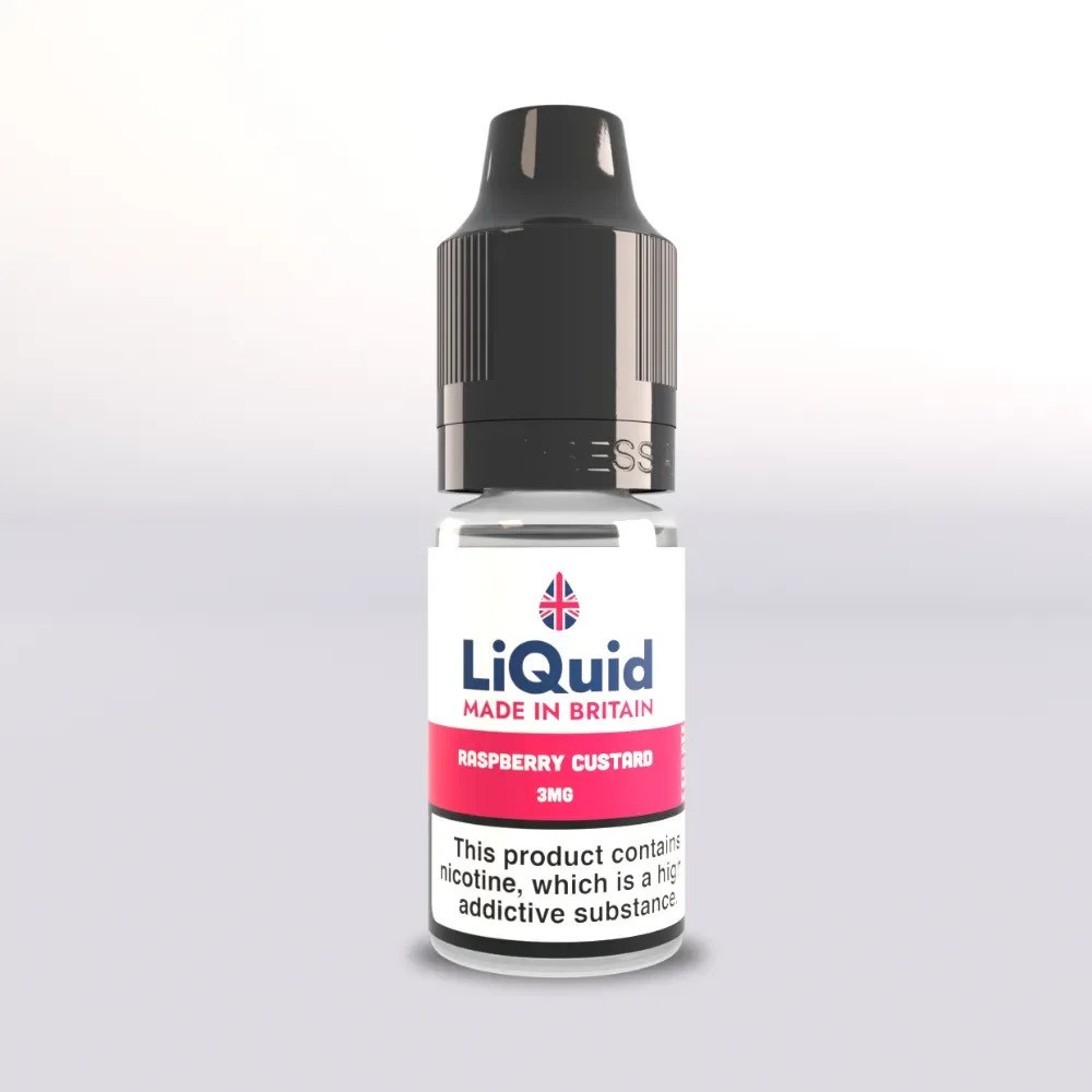 Raspberry Custard Vape Juice - Image 2