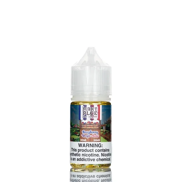 MRKT PLCE Nic Salt - Brazberry Grape Acai - 30mL