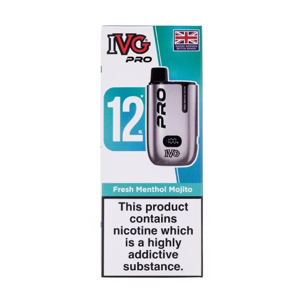 IVG Pro 12 Prefilled Pod Vape Kit (20mg) - Image 2