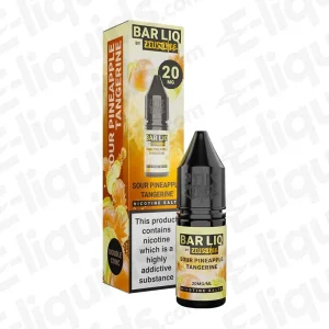 Zeus Juice Sour Pineapple Tangerine Bar Liq Nic Salt