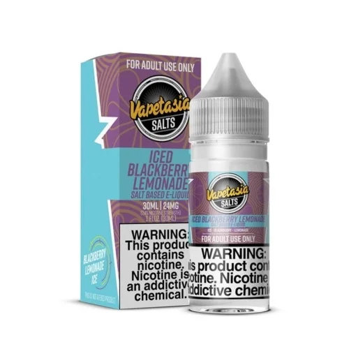Vapetasia Salt E-Liquid - Iced Blackberry Lemonade | Only $14.99
