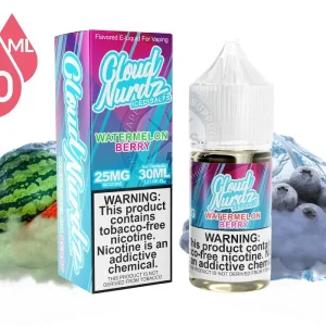 Watermelon Berry ICED CLOUD NURDZ SALTS 30ml