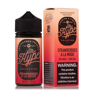 Strawberry A La Mode The Hype 100mL