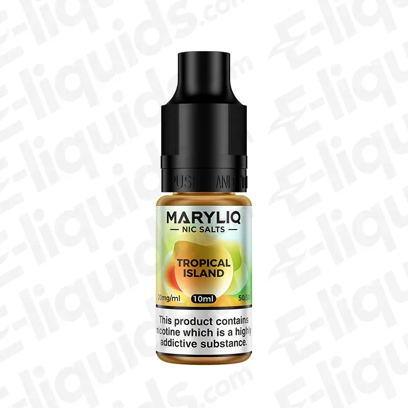 Tropical Island Nic Salt Vape Juice by Maryliq
